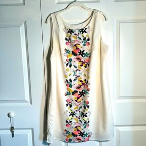 Merona XXL Colorful Bird Pattern Dress
